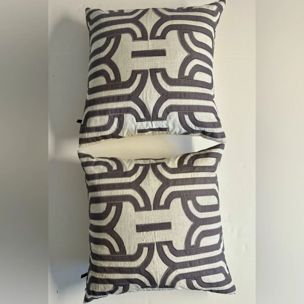 2 Down Rodeo Home- 20”x 20” pillows with premium feather hypoallergenic inserts